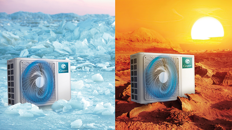 Điều hòa Casper 1 chiều 9000 BTU KC-09FC32