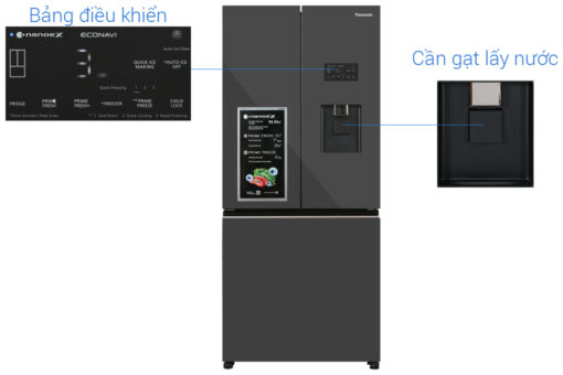 Tủ lạnh Panasonic Inverter 495 lít NR-CW530XMMV