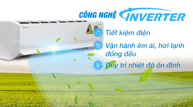 Máy lạnh Daikin Inverter 2 HP FTKC50UVMV