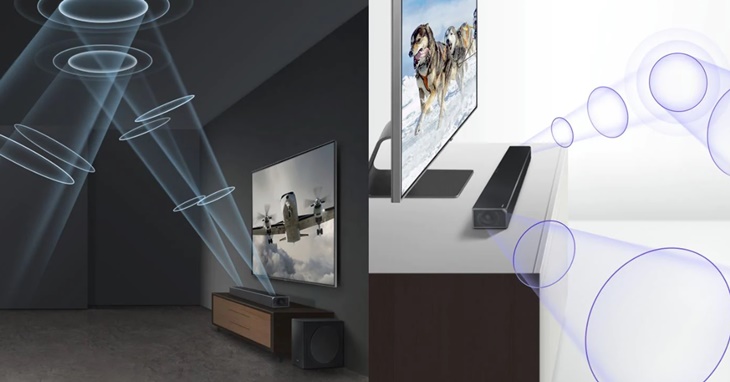 Loa thanh soundbar Samsung 7.1.4 HW-Q90R 510W