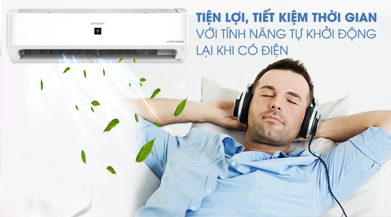 Máy lạnh Sharp Inverter 1.5 HP AH-XP13YHW 