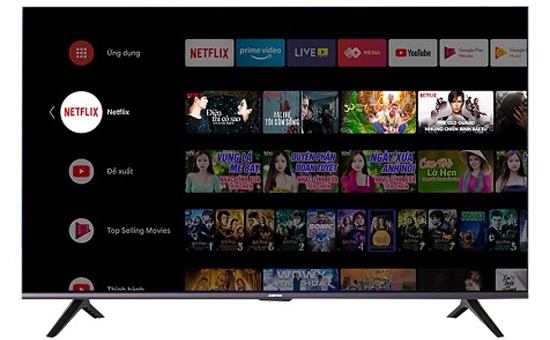 Smart Tivi Asanzo LED 4K 55 Inch 55U81