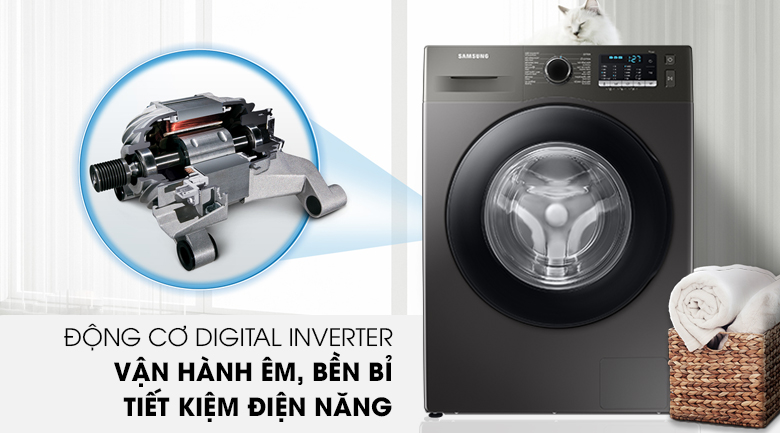 Máy giặt Samsung Inverter 9.5kg WW95TA046AX/SV