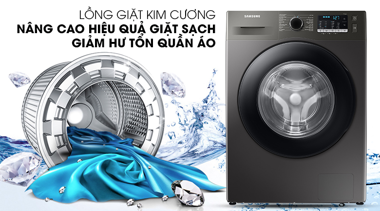 Máy giặt Samsung Inverter 9.5kg WW95TA046AX/SV