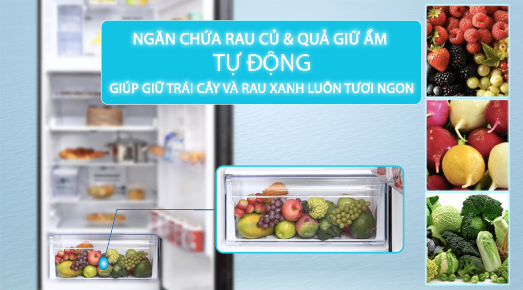 Tủ lạnh Electrolux Inverter 341 lít ETB3760K-H