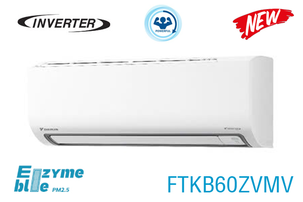 Điều hòa Daikin inverter 21000 BTU 1 chiều FTKB60ZVMV [Model 2025]