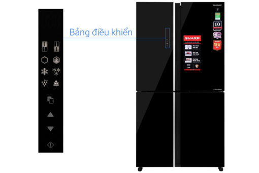 Tủ lạnh Sharp SJ-FXP600VG-BK Inverter 525 lít