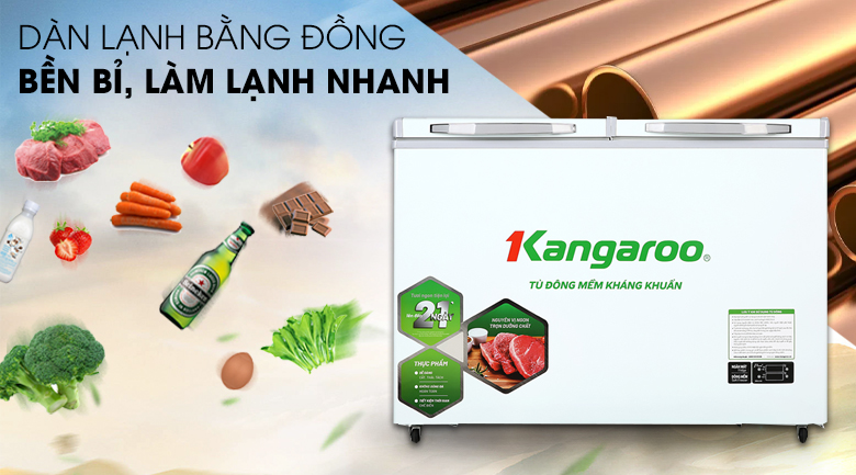 Tủ đông mềm Kangaroo 212 lít KG 328DM2