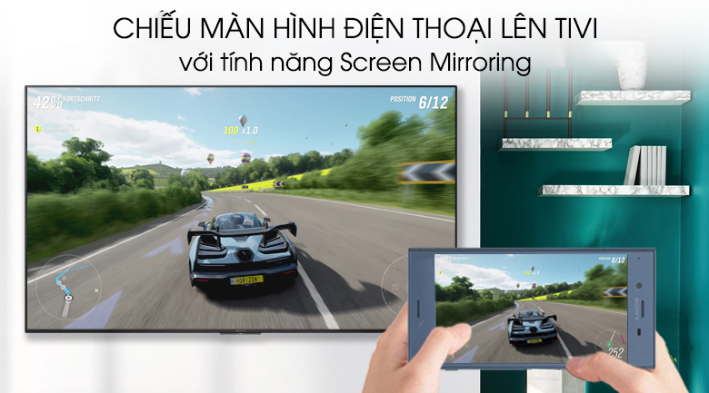Screen Mirroring trên 75x8500g