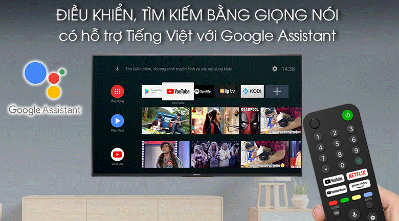 Smart Tivi Sony 4K 70 inch KD-70X80J