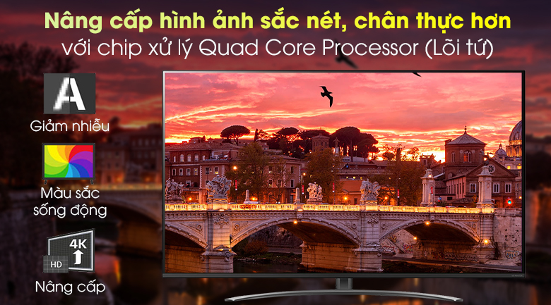 Smart Tivi NanoCell LG 4K 55 inch 55NANO81TNA