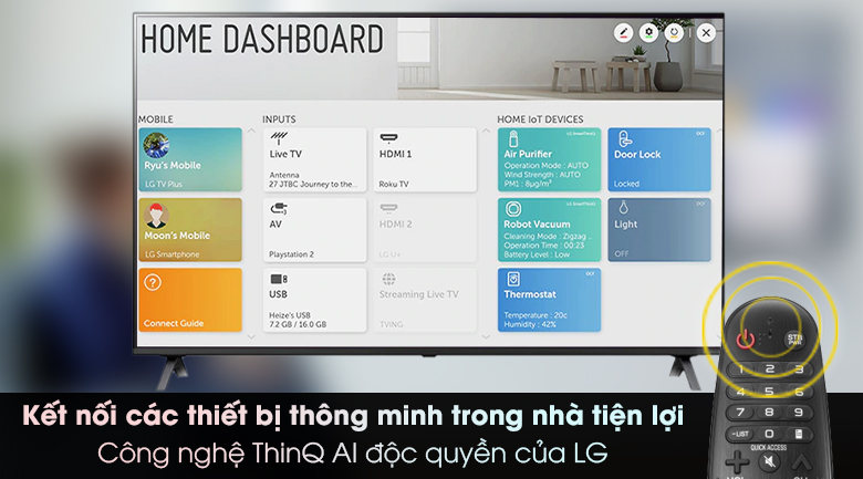 Smart Tivi NanoCell LG 4K 65 inch 65NANO79TND