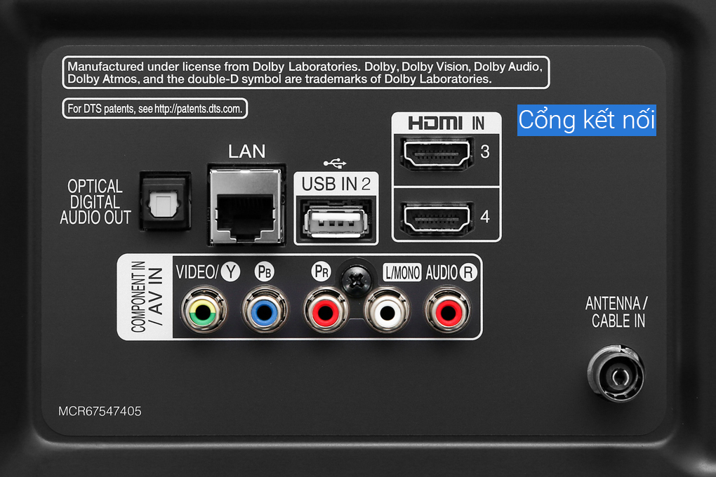 Smart Tivi LG 4K 65 inch 65UM7600PTA