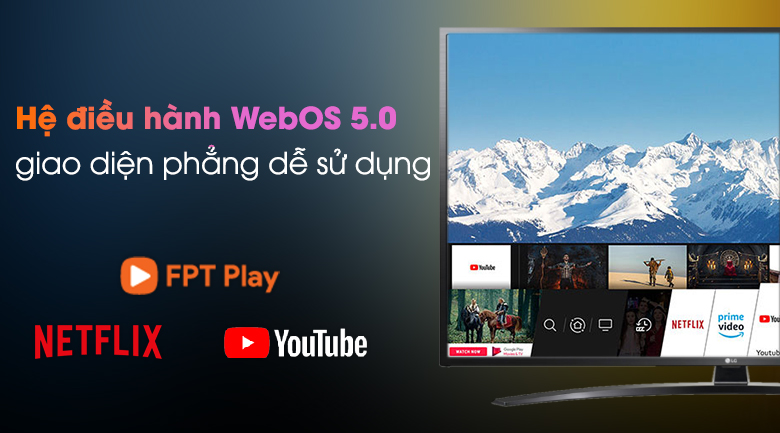 Smart Tivi LG 4K 65 inch 65UN7400PTA