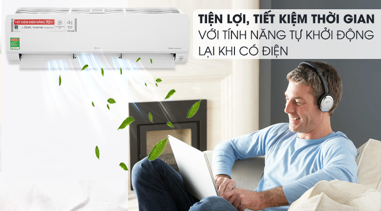 Máy lạnh LG Inverter 2 HP V18API1
