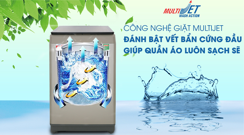Máy giặt Aqua Inverter 9 Kg AQW-DW90CT N