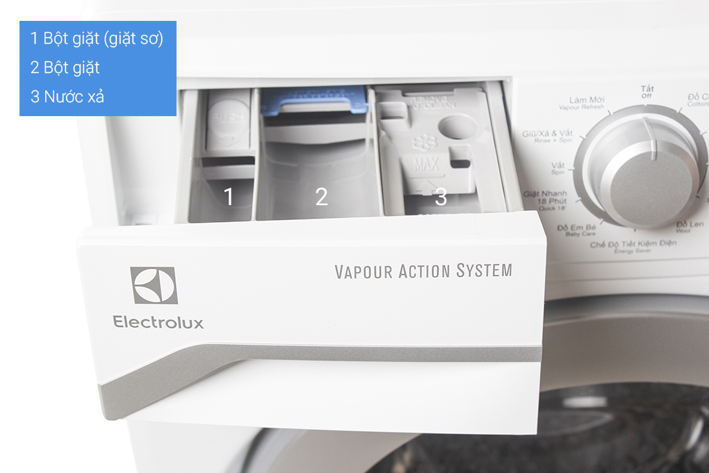 Máy giặt Electrolux Inverter 8 kg EWF12853