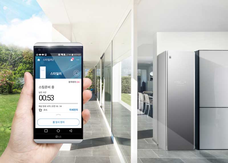 Máy giặt hấp sấy LG Styler S5MBA