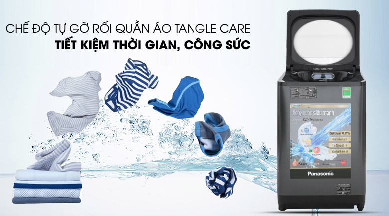 NA-FD10VR1BV với chế độ tangle care