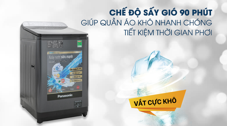 Máy giặt NA-FD10VR1BV vắt cực khô