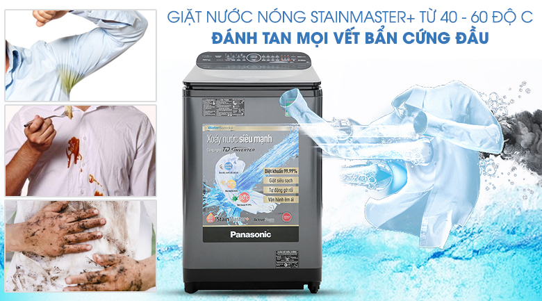 NA-FD11VR1BV với công nghệ giặt nước nóng hiện đại