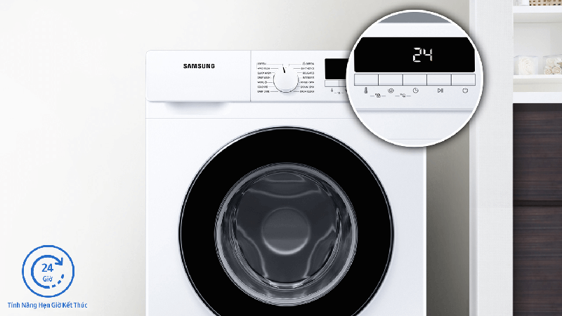 Máy giặt Samsung 9 KG WW90T3040WW/SV