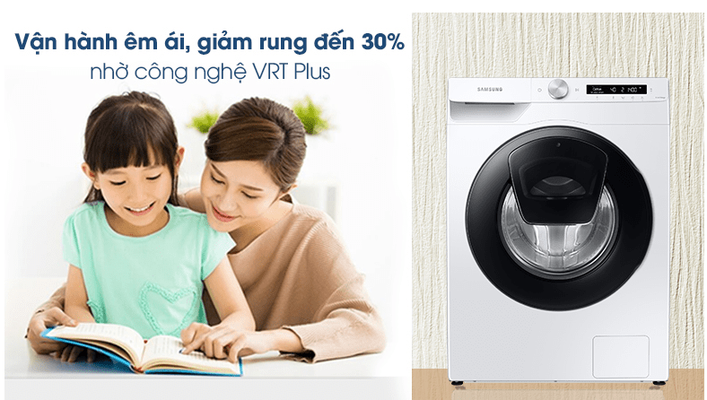 Máy giặt Samsung Addwash 8.5kg inverter WW85T554DAW/SV