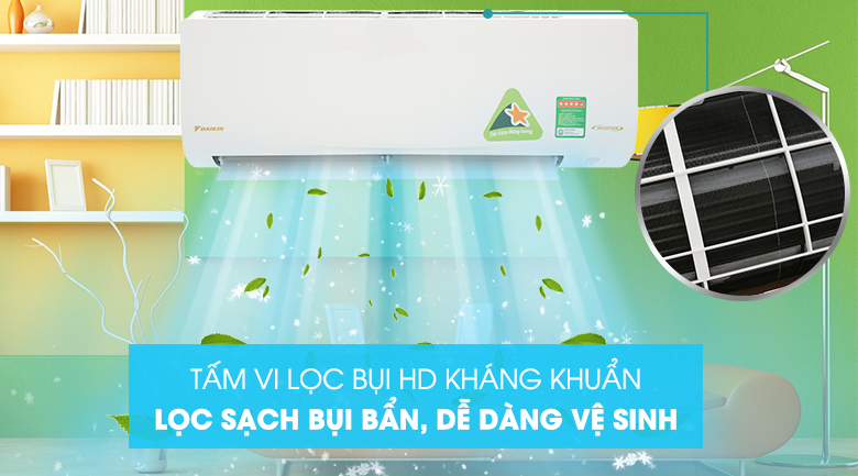 Máy lạnh Daikin Inverter 2 HP FTKQ50SAVMV