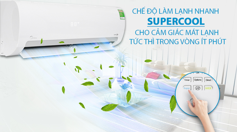 Máy lạnh Midea Inverter 2 HP MSMAIII-18CRDN1