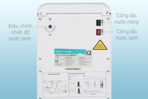 Máy lọc nước RO nóng lạnh Korihome WPK-813 6 lõi