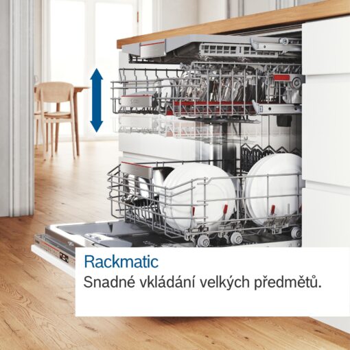 Máy rửa bát Bosch SMU6ECS57E Bán Âm, kết nối Homeconnect