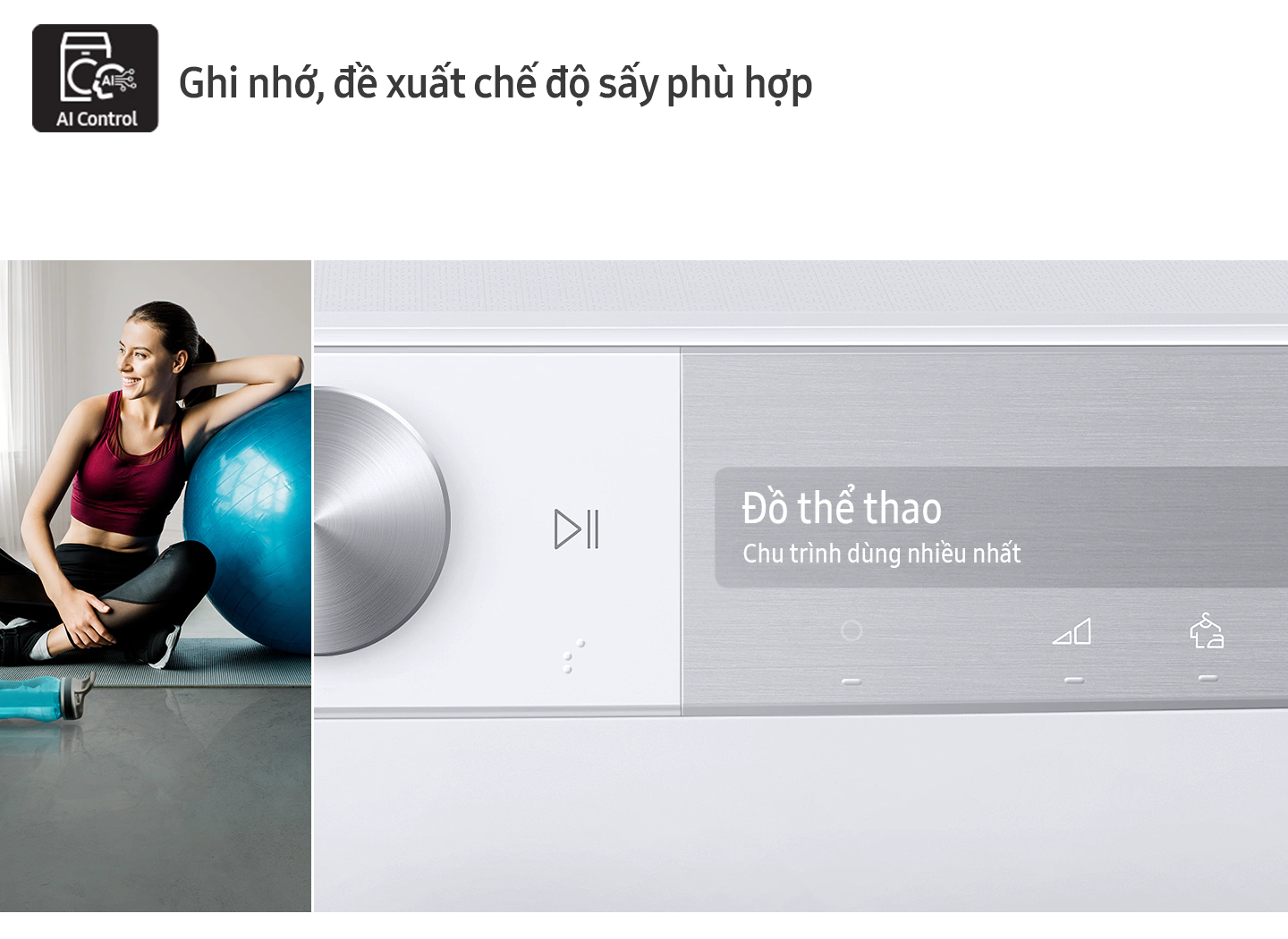 Máy sấy thông minh Samsung AI Heatpump 9kg DV90T7240BH