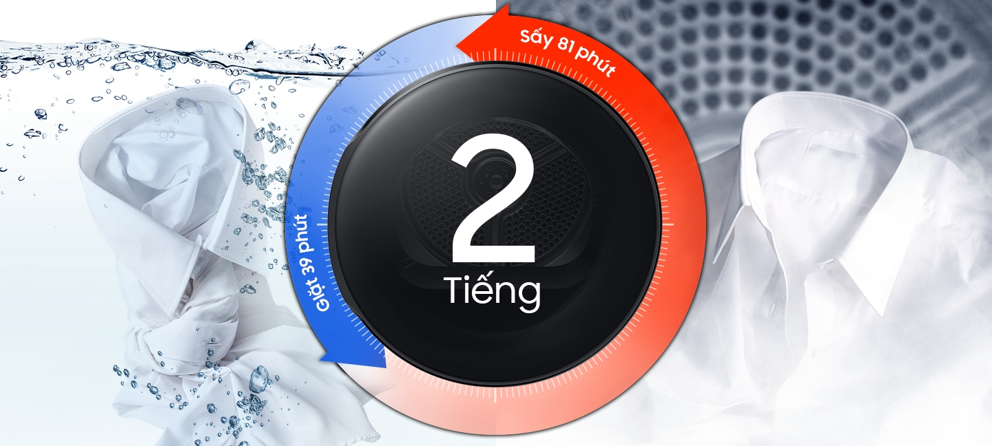 Máy sấy thông minh Samsung AI Heatpump 9kg DV90T7240BH