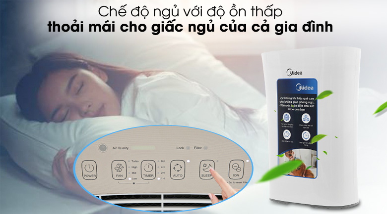 Máy lọc không khí Midea MAP-210GC46