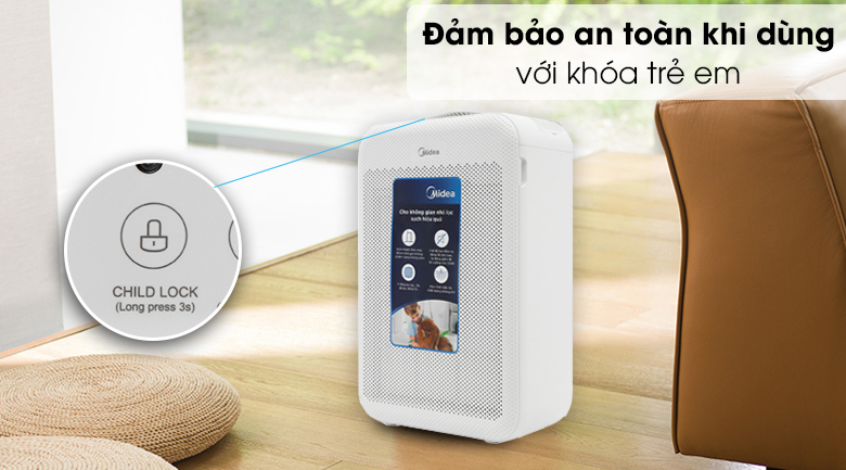 Máy lọc không khí Midea MAP-350GS1