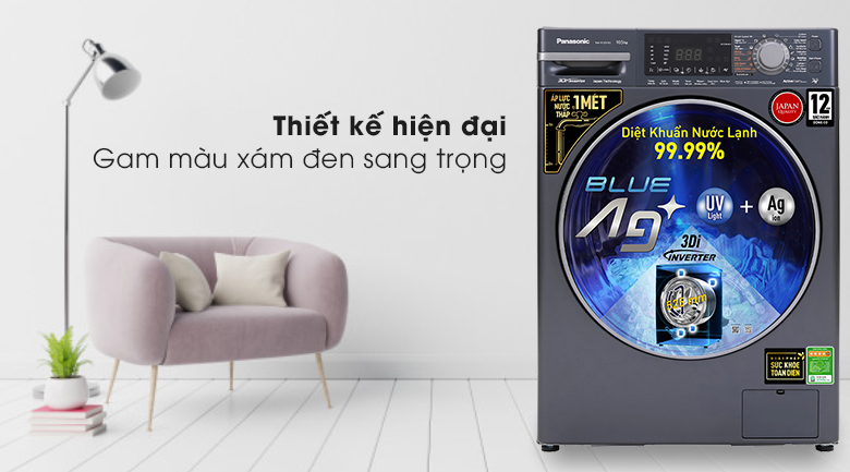 Máy giặt Panasonic Inverter 10.5 Kg NA-V105FX2BV