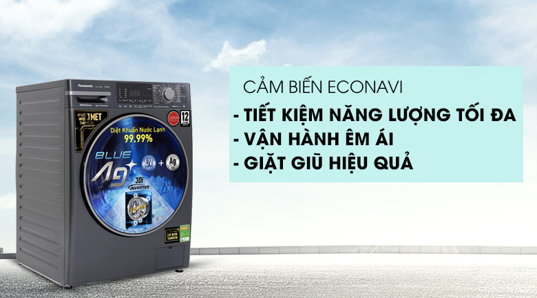 Máy giặt Panasonic Inverter 10.5 Kg NA-V105FX2BV