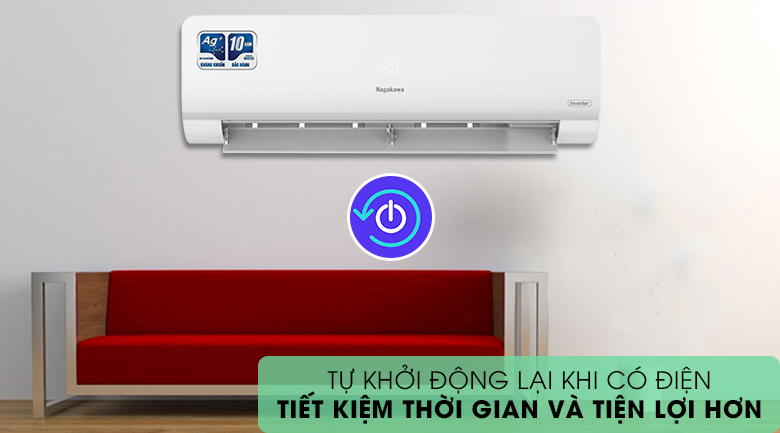 Máy lạnh Nagakawa Inverter 2 HP NIS-C18R2H10