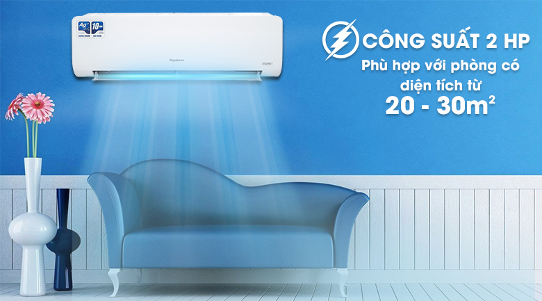 Máy lạnh Nagakawa Inverter 2 HP NIS-C18R2H10