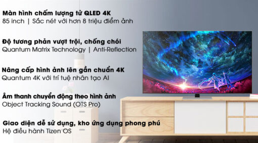 Smart Tivi Neo QLED 4K 85 inch Samsung QA85QN85A