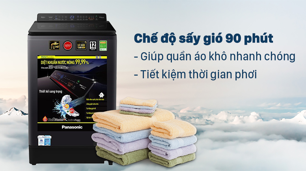 Máy giặt Panasonic Inverter 14 Kg NA-FD14V1BRV