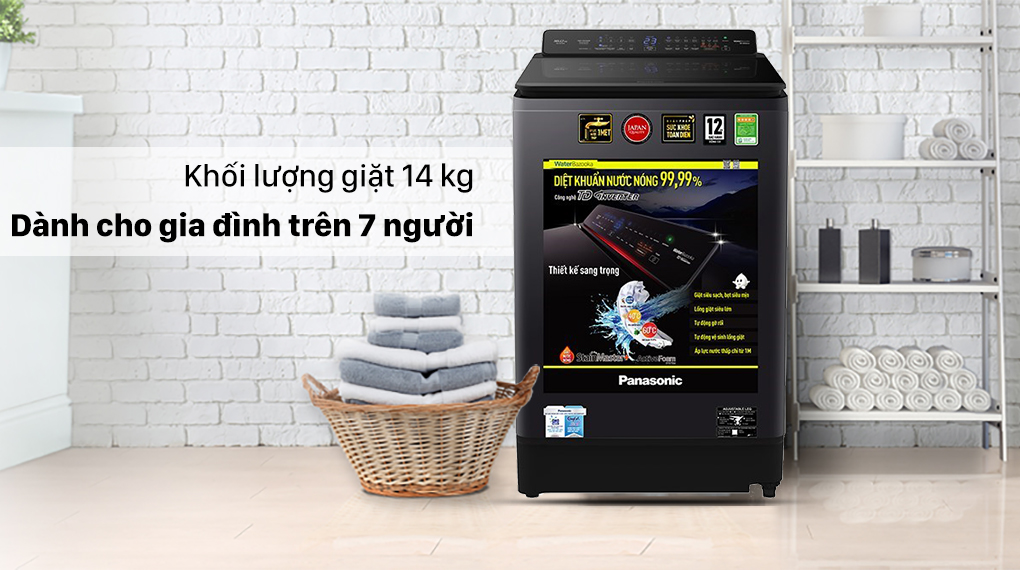 Máy giặt Panasonic Inverter 14 Kg NA-FD14V1BRV