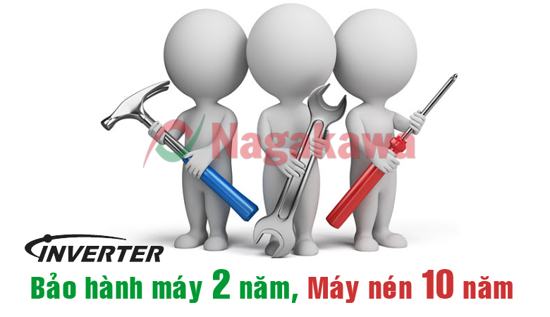 Điều hòa Nagakawa 24000BTU 1 chiều NIS-C24R2H10 inverter