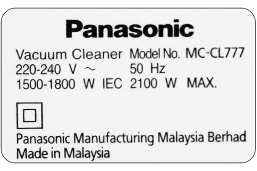 Máy hút bụi Panasonic MC-CL777HN49 2100 W