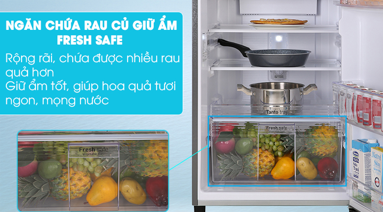 Tủ lạnh Panasonic Inverter 234 lít NR-BL26AVPVN