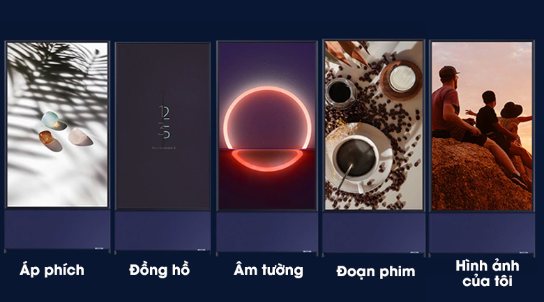 Smart Tivi Màn Hình Xoay The Sero QLED Samsung 4K 43 inch QA43LS05T