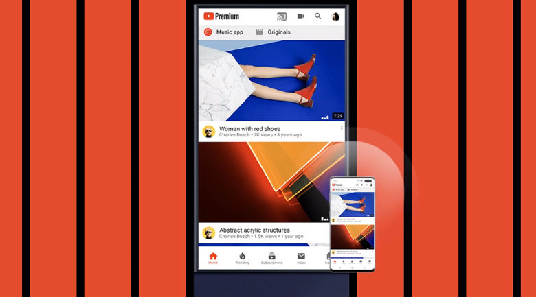 Smart Tivi Màn Hình Xoay The Sero QLED Samsung 4K 43 inch QA43LS05T