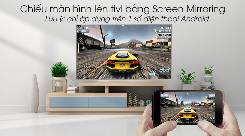 Screen Mirroring trên 49Q65