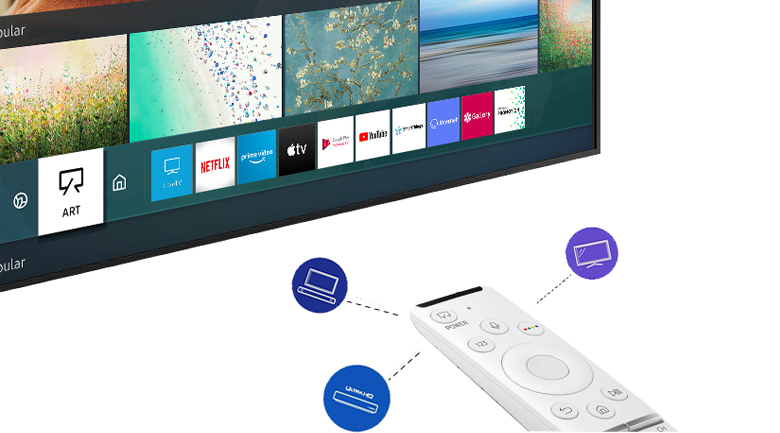 Smart Tivi Khung Tranh The Frame QLED Samsung 4K 55 inch QA55LS03T