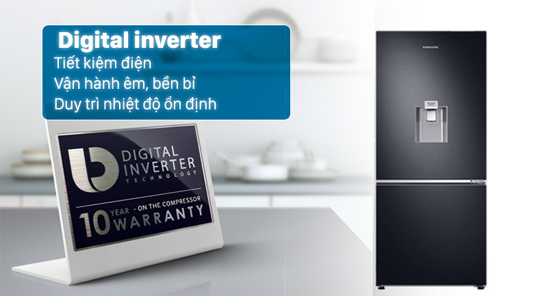 Tủ lạnh Samsung Inverter 276 lít RB27N4190BU/SV